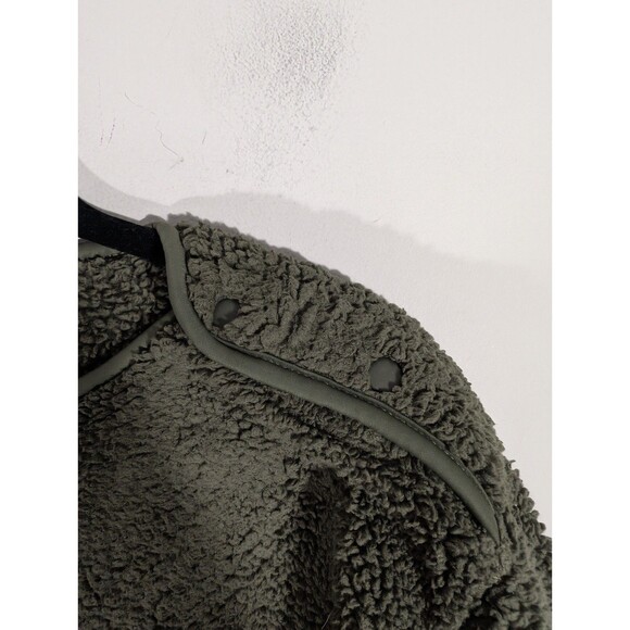 Uniqlo x Engineered Garments Mens Green Fleece Pullover Sz S Streetwear Gorpcore - Picture 7 of 8